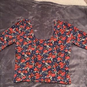Flower Crop Top
